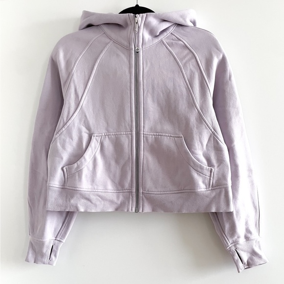 lululemon athletica Tops - Lululemon Scuba Oversized 1/2 Zip (Light Purple)